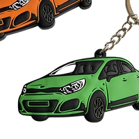 Porte-clés promotionnel en caoutchouc PVC souple avec logo 3D personnalisé, design original du fabricant, mignon et amusant, pour cadeau d'entreprise