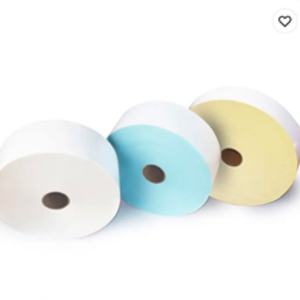 Europe Quality 85μm PE White Acrylic Self-adhesive <b>Paper</b> Mother <b>Roll</b> Size Jumbo Labels - Product Image 3