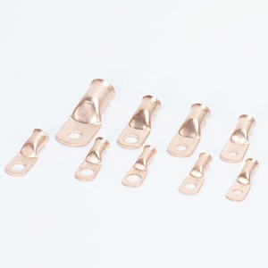 전기 연결용 4 AWG 구리 러그가 있는 헤비 듀티 3/8 배터리 링 단자 및 배터리 케이블 자동차 끝 - Product Image 4