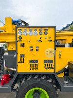 Foreuse hydraulique tractable YKT-230 pour puits d'eau, 230 m, alimentée au diesel, pour forage de roches, haute efficacité
