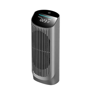 KQ-23 <span class=keywords><strong>Purificateur</strong></span> <span class=keywords><strong>d</strong></span>'<span class=keywords><strong>air</strong></span> portable mini pour <span class=keywords><strong>voiture</strong></span>, gris, en ABS, alimenté par USB, avec affichage de la qualité de l'<span class=keywords><strong>air</strong></span>, <span class=keywords><strong>d</strong></span>étecte la fumée, PM2.5, formaldéhyde, filtre HEPA H13 - Product Image 1
