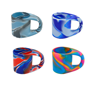 ถ้วยซิลิโคนซิลิโคนหูจับหนา450มล. ถ้วยดื่มกาแฟซิลิโคนพร้อมหูจับ - Product Image 2