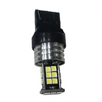 Pièces de véhicule, autres accessoires d'éclairage automobile, 12v 24SMD 24LED 3030 T20 Led 7440, ampoules de signalisation de direction et de freinage blanches pour voitures