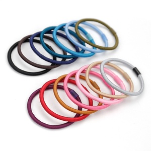 2023 coreano Simple piel terciopelo invierno pelo anillo corbata Cola de Caballo titular para mujeres - Product Image 4