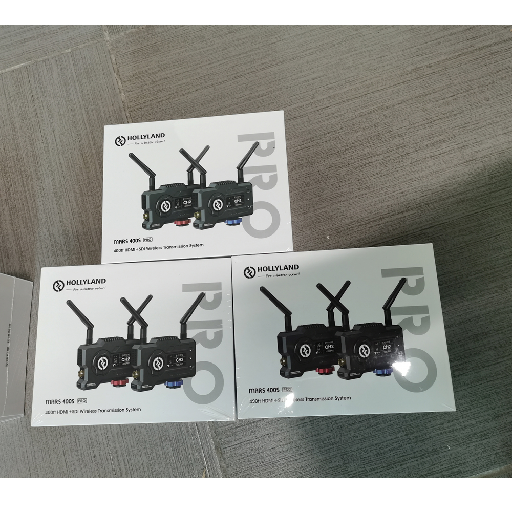 HOLLYLAND MARS 400S PRO 映像伝送　送信機受信機 Official] Hollyland Mars 400s Pro - SDI/HDMI Wireless Video