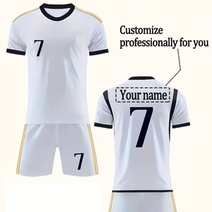 Customizable 2-piece football training suits are produced in our factory and can be customized.F10 - Product Image 1