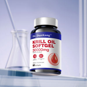 Supplément d'huile de krill OEM de marque privée contenant des oméga-3 DHA, EPA et des gélules d'huile de krill d'astaxanthine - Product Image 3