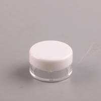 Vente en gros pas cher sur mesure rond 5 ml PS étui vide en plastique pour maquillage ombre à paupières pot de crème d'embouteillage de voyage réutilisable