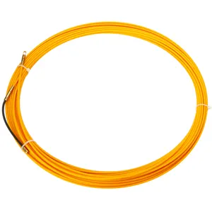 New 30M 3mm Guide Device Fiberglass Electric Cable Push Pullers Duct Snake Rodder Tape Wire Mayitr Yellow 2023
