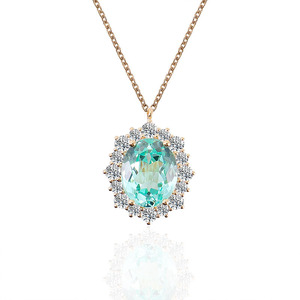 Collana Tennis in Oro 18K, Gioielli Unisex di Lusso Personalizzati, Diamante a Goccia Certificato Stile Joker/<span class=keywords><strong>Pallai</strong></span> Babel - Product Image 3