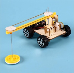<span class=keywords><strong>Robot</strong></span> balayeur pour enfants, <span class=keywords><strong>jouet</strong></span> en <span class=keywords><strong>bois</strong></span>, bricolage, balayeuse artisanale, jouets éducatifs, technologie, nouveau - Product Image 4