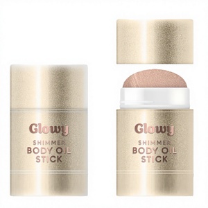 Barra de Aceite Corporal Iluminadora Secret Body, Vitamina E, Iluminador Radiante, Maquillaje con Brillo, Proporciona 48 Horas de Hidratación, Vegano - Product Image 3