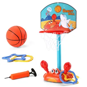KSFホットセール新しいスポーツおもちゃキッズ2in1バスケットボールボードモービング漫画カニスポーツ子供のための屋外ゲーム