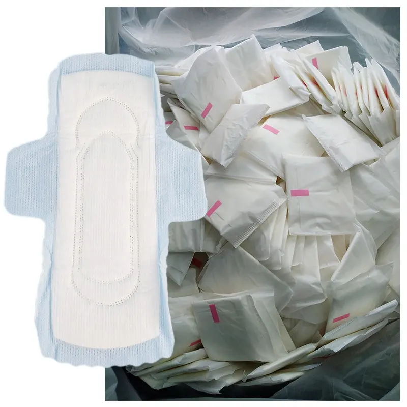 B Lớp Anion Phân Hủy Sinh Học Bán Buôn Hữu Cơ Bông Lady Ngày Và Đêm Sử Dụng Vệ Sinh Panty Lót Pads Phụ Nữ Pads Vệ Sinh Khăn Ăn