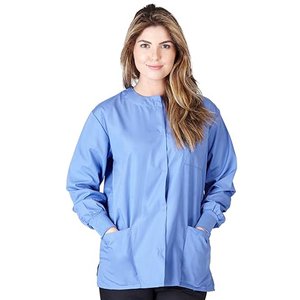 Giacca da donna a manica lunga con <span class=keywords><strong>testo</strong></span> personalizzato ricamato con divise da riscaldamento da ospedale - Product Image 4