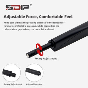 Nouvelle installation <span class=keywords><strong>de</strong></span> poussée élastique dissimulée système <span class=keywords><strong>de</strong></span> poussée solide pour <span class=keywords><strong>dispositif</strong></span> <span class=keywords><strong>de</strong></span> rebond <span class=keywords><strong>de</strong></span> <span class=keywords><strong>porte</strong></span> d'armoire - Product Image 2