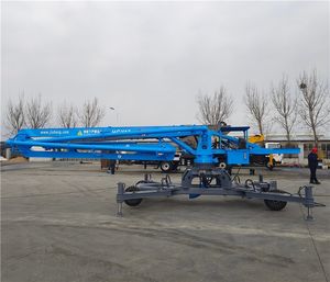 รถปั่นคอนกรีตแบบมีแขนบูมเคลื่อนที่ได้ JIUHE 17 เมตร พร้อมมอเตอร์ไฟฟ้า สำหรับวางคอนกรีต มีจำหน่าย - Product Image 4