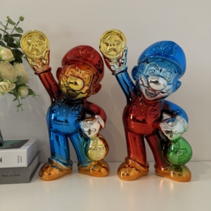 Figura de Resina Personalizada al por Mayor, Personaje de Dibujos Animados de 40 cm, Pintada a Mano, Estatua de Personaje de Película o Televisión, Modelo de Escultura para el Hogar - Product Image 4