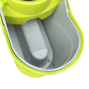 Hand Free Self-Wringer <strong>Spin</strong> <strong>Mop</strong> and Bucket Set with 2 <strong>Mop</strong> Heads Microfiber Fabric 360 Degree Rotating Flat <strong>Mop</strong> - Product Image 5