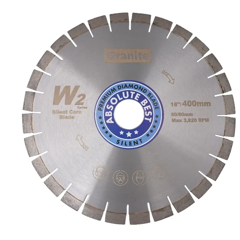 Silent Granite Tools Diamond Saw Blade Bridge18" Granite Cutting Blades Size Granite 350mm Welded Diamond Disc 14'' Saw Blade