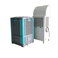 Climatiseur vertical industriel sur pied 380V 10HP 45KW à logo personnalisé, éco-responsable, à économie d'énergie, avec pompe à moteur à jet d'air 40m