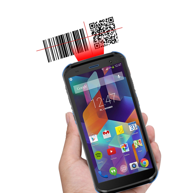Android Window 10 11 SR5 Rugged Handheld Terminal Barcode Scanner PDA Management Storage Vending Inventory Machine Stock Palm