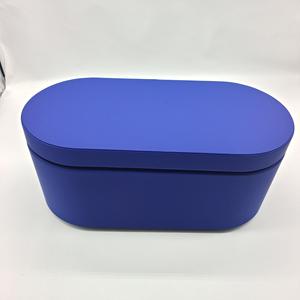 Boîte Cadeau Ovale en Cuir Vide pour Voyage, Idéale pour Vin, Bonbons et Rangement – Conception Tendance pour Dy-son <span class=keywords><strong>Airwrap</strong></span> – Vente Flash - Product Image 3