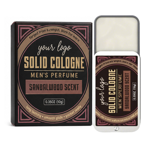 Baume <span class=keywords><strong>de</strong></span> parfum masculin naturel au bois <span class=keywords><strong>de</strong></span> santal, sans <span class=keywords><strong>alcool</strong></span>, rafraîchissant, format voyage compact, pour marque privée et achat en gros - Product Image 1