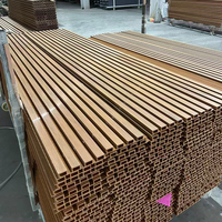 Nuevo Panel de Pared Exterior WPC Mejorado, Ecológico, Resistente a los Rayos UV, Revestimiento Exterior con Aspecto de Madera