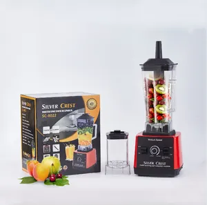 Nieuwe Ontwerp Zilveren Crest 4500W Blender Automatische Draagbare Mini Blender Multifunctionele Smoothie Sap Blender