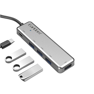 Earldom 4 trong 1 USB 2.0 Hub Docking <span class=keywords><strong>Station</strong></span> để USB 3.0 2.0 4 cổng đa Splitter OTG adapter cho Macbook Pro PC máy tính - Product Image 2