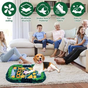 Tapis de renifflement personnalisé pour chiens, tapis d'alimentation interactif pour animaux de compagnie, jouet de puzzle pour chien, tapis de renifflement de haute qualité pour chiens - Product Image 3