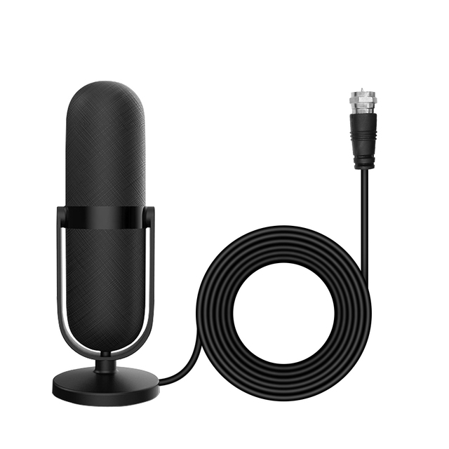 Free 4K 1080P Indoor TV Antenna Top Rated USB Connected Cable Antenna for HDTV with Long Range Reception VHF Frequency