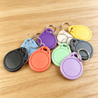 Llavero de Plástico ABS Impermeable con Etiqueta RFID 125kHz NFC Multicolor Mini, Directo de Fábrica, para Control de Acceso
