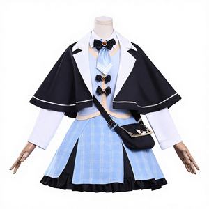 Ropa Interior Masculina con Diseño de Personaje de Anime Bidimensional de Chica Mágica Bruja, Poliéster, Color Naranja Sherry - Product Image 1