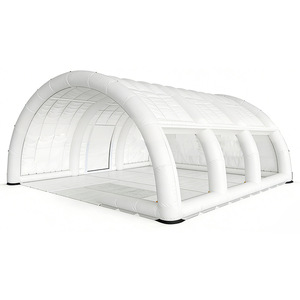 Tente gonflable Zhongli 30-100 m² à colonnes d'air en PVC imperméable pour camping, événements extérieurs et expositions – Installation sans effort - Product Image 1