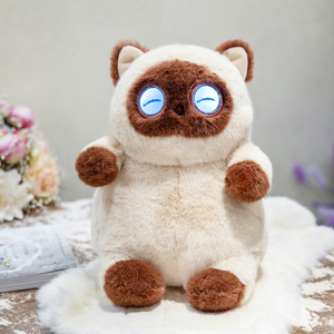 Cute <b>Plush</b> <b>Cat</b> Toy Interactive AI Companion Pet Stuffed Animal Soft Toy For Kids Unisex Gift - Product Image 3