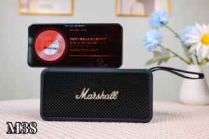 <span class=keywords><strong>Enceinte</strong></span> <span class=keywords><strong>Bluetooth</strong></span> portable rétro M38 - <span class=keywords><strong>Enceinte</strong></span> audio <span class=keywords><strong>sans</strong></span> <span class=keywords><strong>fil</strong></span> de style <span class=keywords><strong>Marshall</strong></span> avec sangle de transport pour une utilisation à domicile/en extérieur - Product Image 3