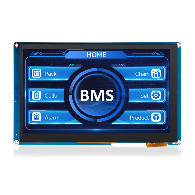 TDT BMS Wholesale LCD Touch Screen Home Energy Storage 7-inch LCD Display Voltage Current Temperature SOC Monitoring Lifepo4