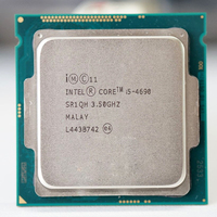 Processeur Core I5 d'origine utilisé I5 4690 CPU de bureau marque Core I3 I5 I7 10th 12th CPU de jeu 10400F 12400F Processeur de marque