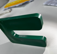 Cales de fenêtre en fer à cheval en plastique 3/8 ''entretoises de carreaux en forme de U cales en plastique pour niveleur de carreaux