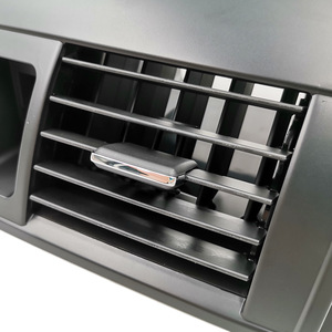 ชุดประกอบช่องแอร์สำหรับรถยนต์โตโยต้า โคโรลล่า ปี 2007-2013 สีดำ ทำจากพลาสติก - Product Image 2