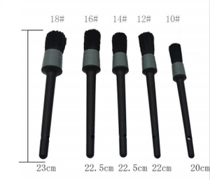 Set di 5 Spazzole per Pulizia Auto Ansiauto APB012, Fibra Chimica con Manico in Plastica, Spazzole per Detailing Auto - Product Image 2