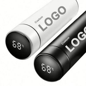 Bouteille d'eau réutilisable en acier inoxydable écologique sans BPA, thermos 500ML/25OZ, bouteille thermique, produits en promotion - Product Image 6