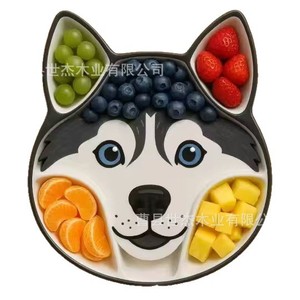 Plato de charcutería con temática canina, forma de animal, apto para lavavajillas, para uso en fiestas. - Product Image 5