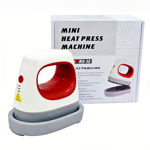 Nouvelle <span class=keywords><strong>mini</strong></span> presse à chaud portable pour sublimation sur t-shirts, chaussures, projets HTV/vinyle - Portable, facile à utiliser, garantie 1 an - Product Image 6