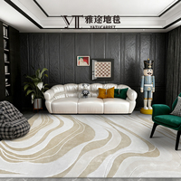 Bestseller Chinesischer Lieferant Großhandel Luxuriöse Einfarbige 100% Bambus-Seide Teppiche Maßanfertigung für Schlafzimmer Gästezimmer Gebetsraum Auto