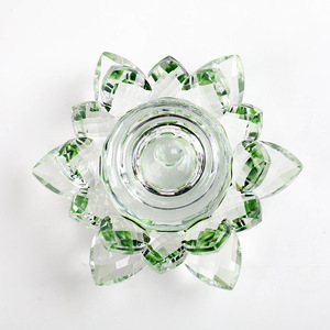 BQAN-taza de <span class=keywords><strong>vidrio</strong></span> multicolor con forma de loto, almacenamiento de polvo acrílico líquido, cristal Nail Art, plato Dappen con caja - Product Image 6