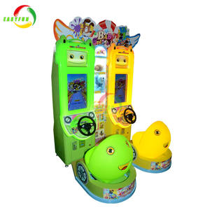 आर्केड खेल मशीन इनडोर ड्राइविंग कार किडी सवारी सीट पर टिकट मोचन मशीन - Product Image 2