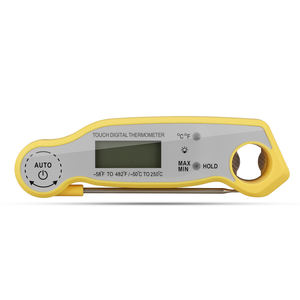 Accessoires de cuisine <span class=keywords><strong>Thermomètre</strong></span> numérique LCD à lecture rapide et instantanée pour la cuisson de la viande et du barbecue avec sonde pliante - Product Image 1
